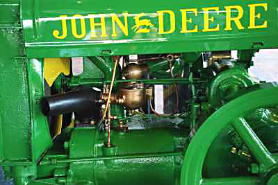 John Deere Pavilion - Model D Closeup